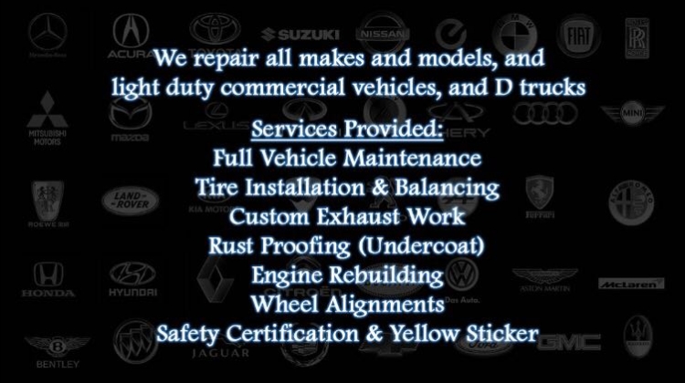 Doctor Auto Repair Services | 170 Glidden Rd Unit 2, Brampton, ON L6W 3L2, Canada | Phone: (905) 454-8873