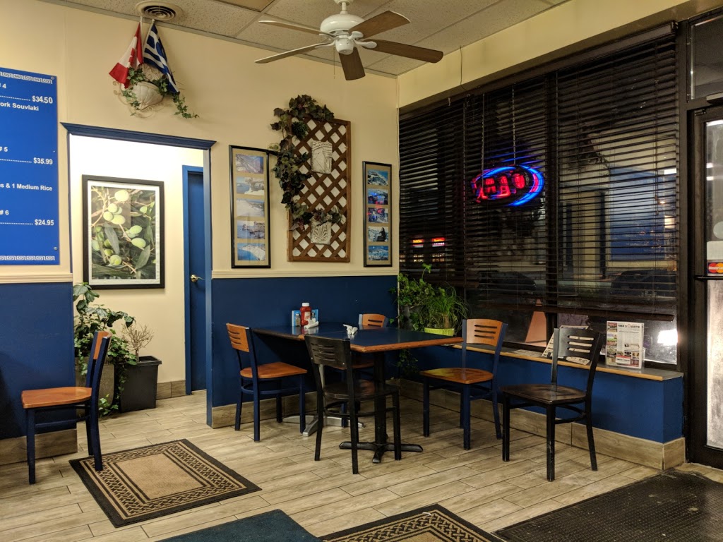 Greek Oasis Take Out Ltd | 690 Sidney St, Belleville, ON K8P 4A8, Canada | Phone: (613) 962-3332