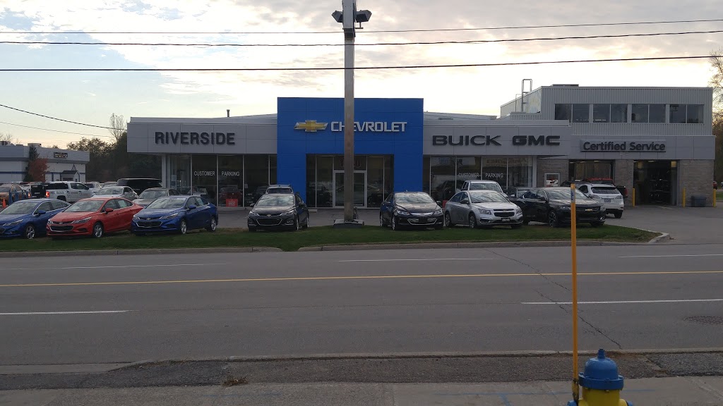 Riverside Chevrolet Buick GMC Ltd. | 1240 Stewart Blvd, Brockville, ON K6V 7H2, Canada | Phone: (613) 342-5244