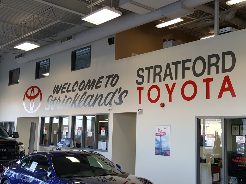 Stricklands Stratford Toyota | 925 Erie St, Stratford, ON N5A 6S4, Canada | Phone: (519) 272-1077