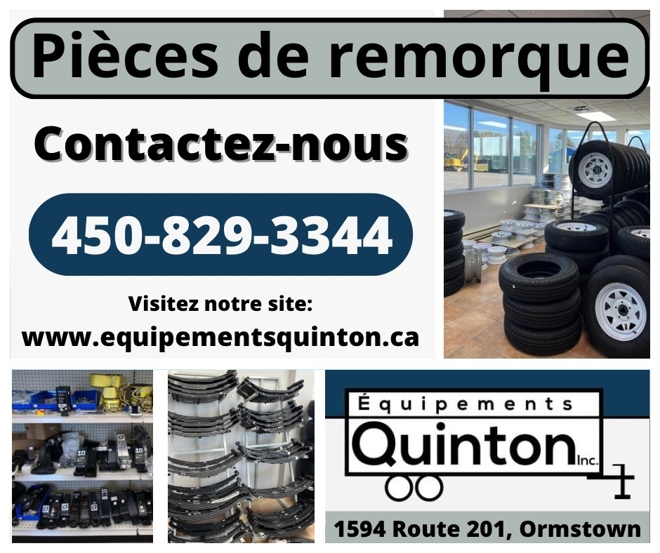 Équipements Quinton | 1594 QC-201, Ormstown, QC J0S 1K0, Canada | Phone: (450) 829-3344