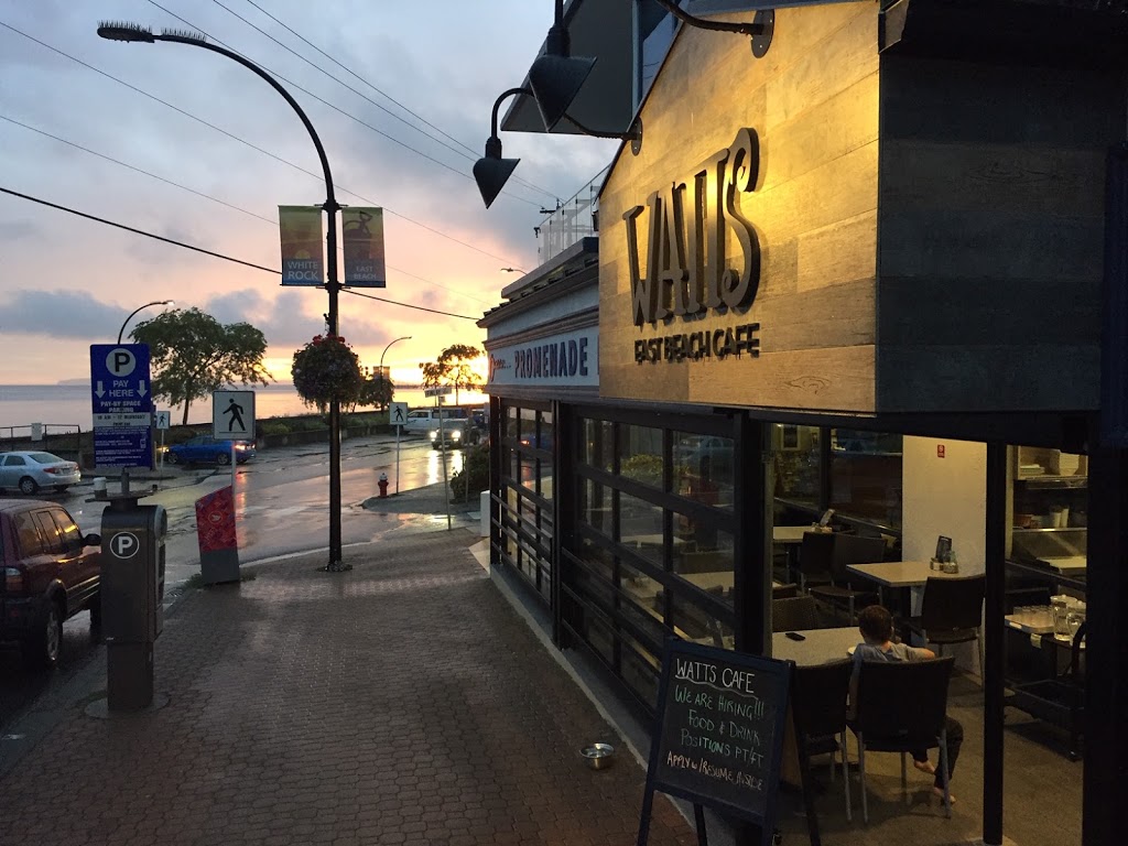 Watts East Beach Cafe | 15611 Marine Dr, White Rock, BC V4B 1E1, Canada | Phone: (604) 538-5640