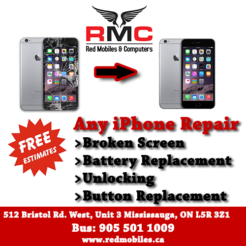 Red Mobiles & Computers | 512 Bristol Rd W Unit #3, Mississauga, ON L5R 3Z1, Canada | Phone: (905) 501-1009