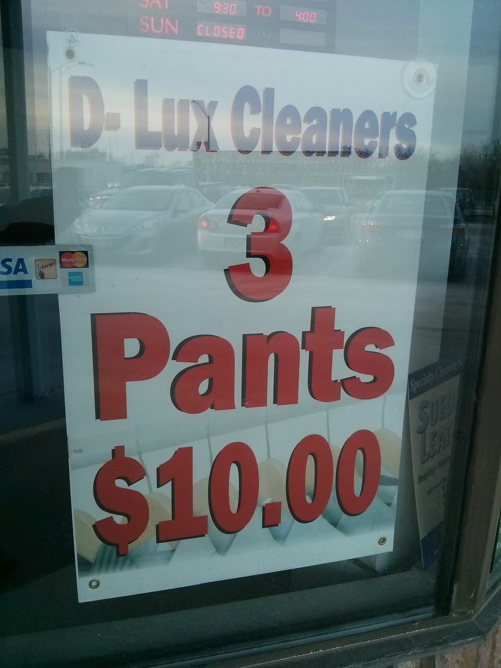 D-LUX CLEANERS | 10737 Yonge St, Richmond Hill, ON L4C 9M9, Canada | Phone: (905) 737-9822