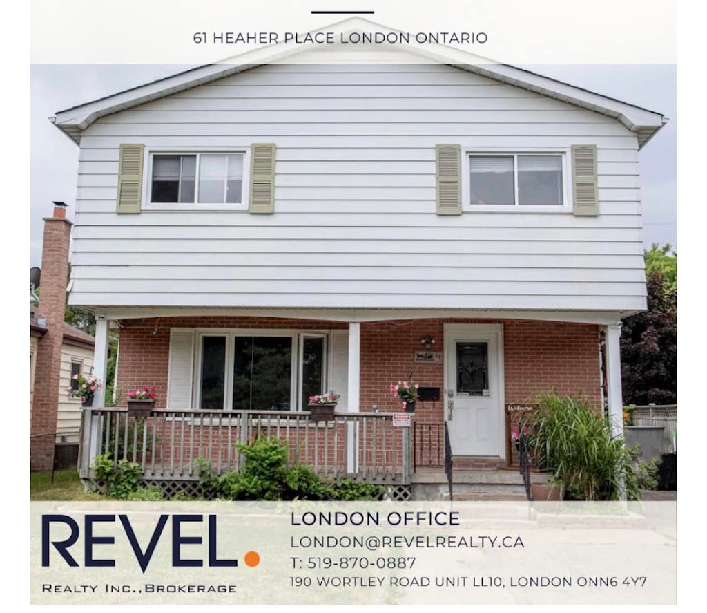 Revel Realty - London | 190 Wortley Rd, London, ON N6C 4Y7, Canada | Phone: (519) 870-0887