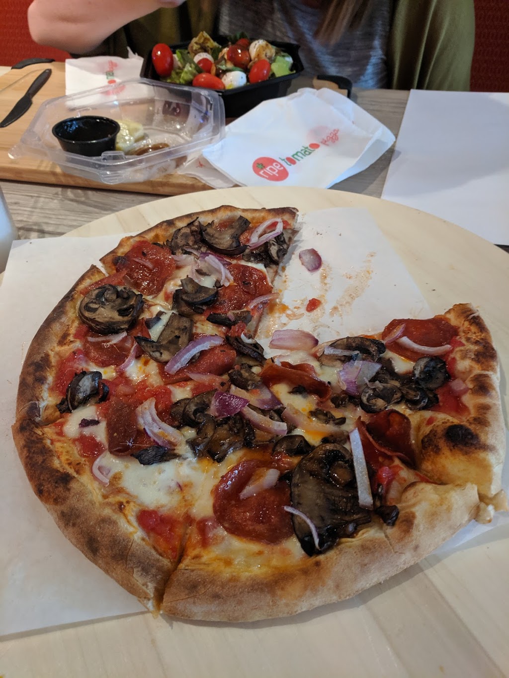 Ripe Tomato Pizza Griesbach | 9940 137 Ave NW #109, Edmonton, AB T5E 6W1, Canada | Phone: (780) 456-4271