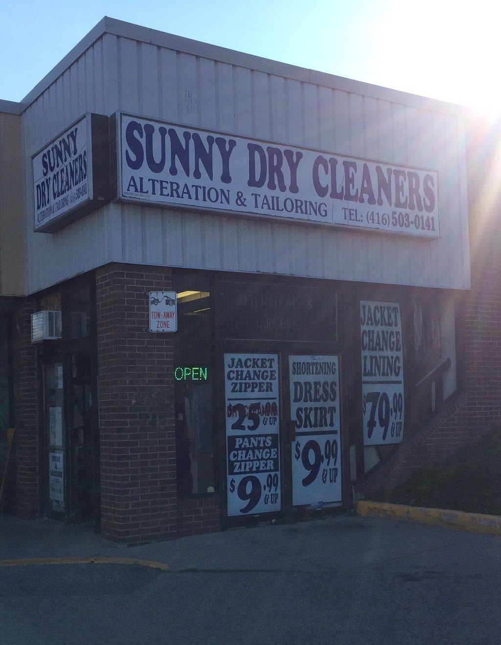Sunny Dry Cleaners | 1255 The Queensway, Etobicoke, ON M8Z 1S1, Canada | Phone: (416) 503-0141