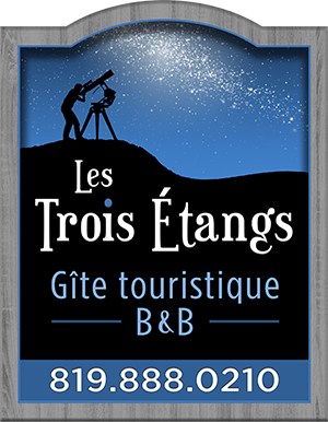Gîte touristique Les trois étangs | 12 Chemin du Petit Québec, La Patrie, QC J0B 1Y0, Canada | Phone: (819) 888-0210
