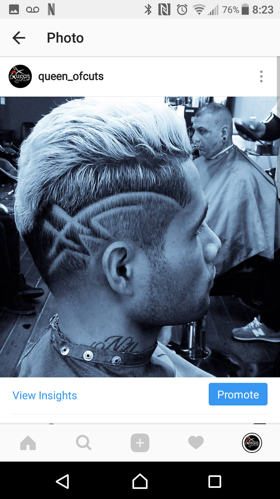 Queenofcuts | 3070A Hurontario St, Mississauga, ON L5B 1N7, Canada | Phone: (647) 575-2890