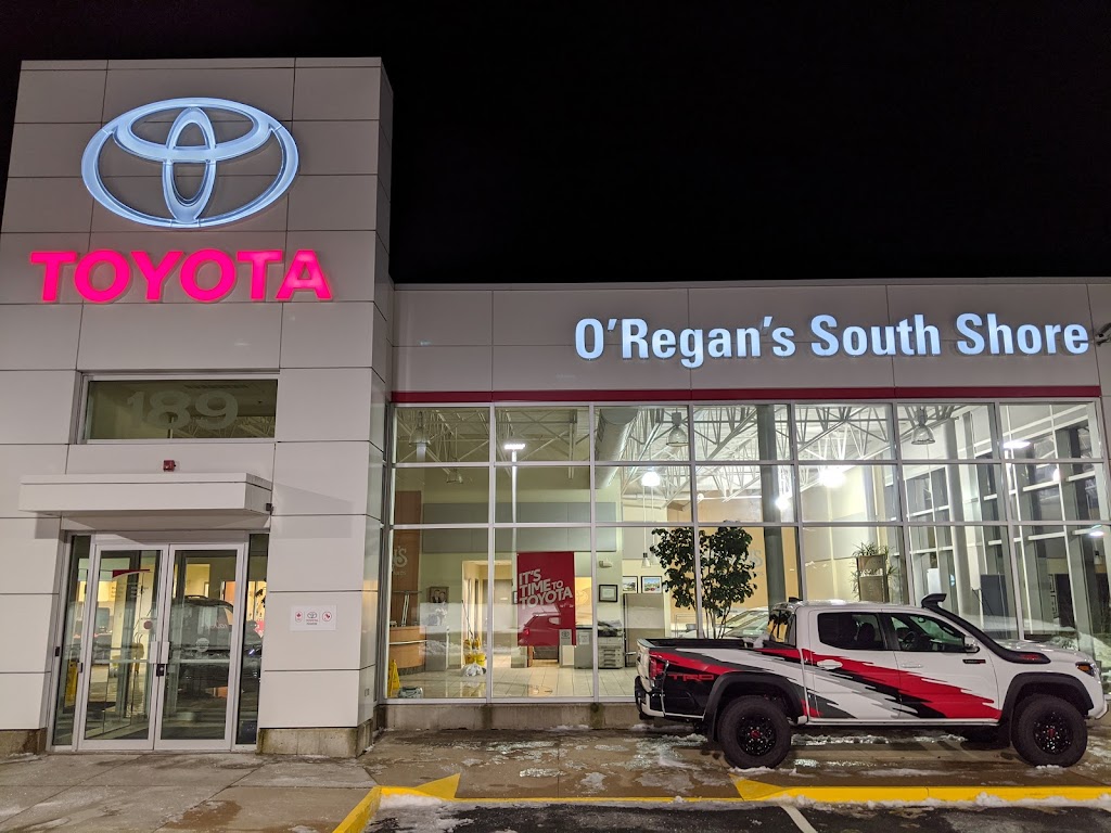 ORegans South Shore Toyota | 189 North St, Bridgewater, NS B4V 2V7, Canada | Phone: (902) 543-7168