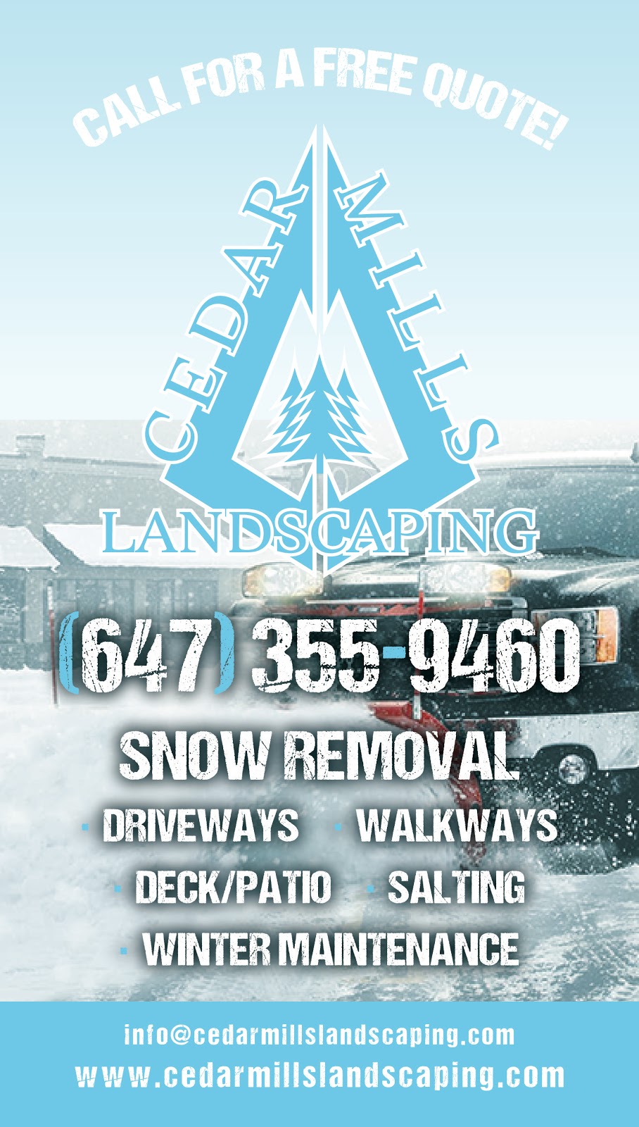 Cedar Mills Landscaping | 15810 Duffys Ln, Bolton, ON L7E 3B9, Canada | Phone: (647) 355-9460