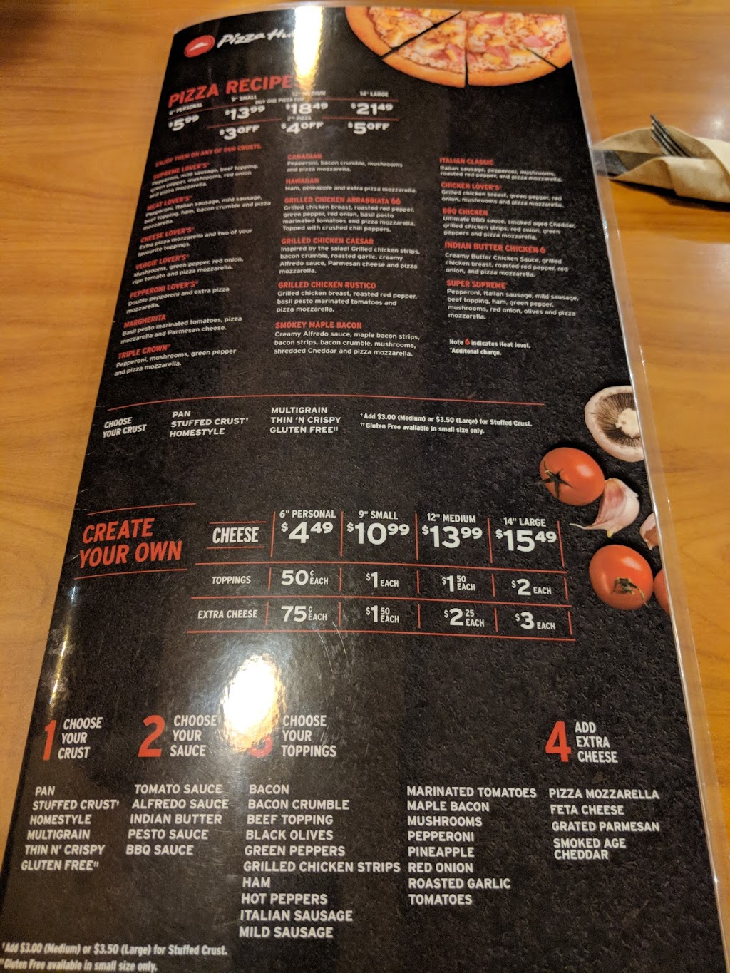 Pizza Hut | 3421 Portage Ave, Winnipeg, MB R3K 2C9, Canada | Phone: (204) 953-4124