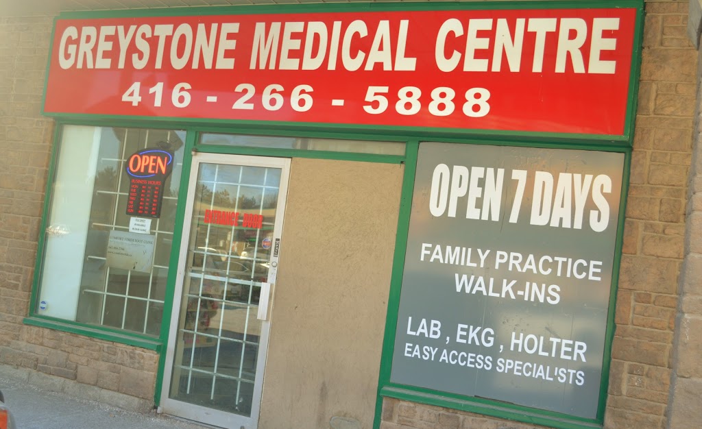 Greystone Medical Centre | 8 Greystone Walk Dr, Scarborough, ON M1K 5J2, Canada | Phone: (416) 266-5888