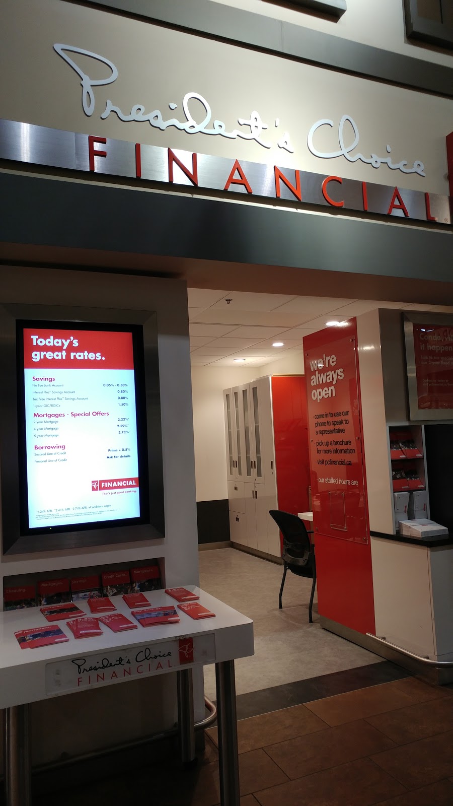 Presidents Choice Financial ATM | 2515 Appleby Line, Burlington, ON L7R 0B6, Canada | Phone: (866) 246-7262