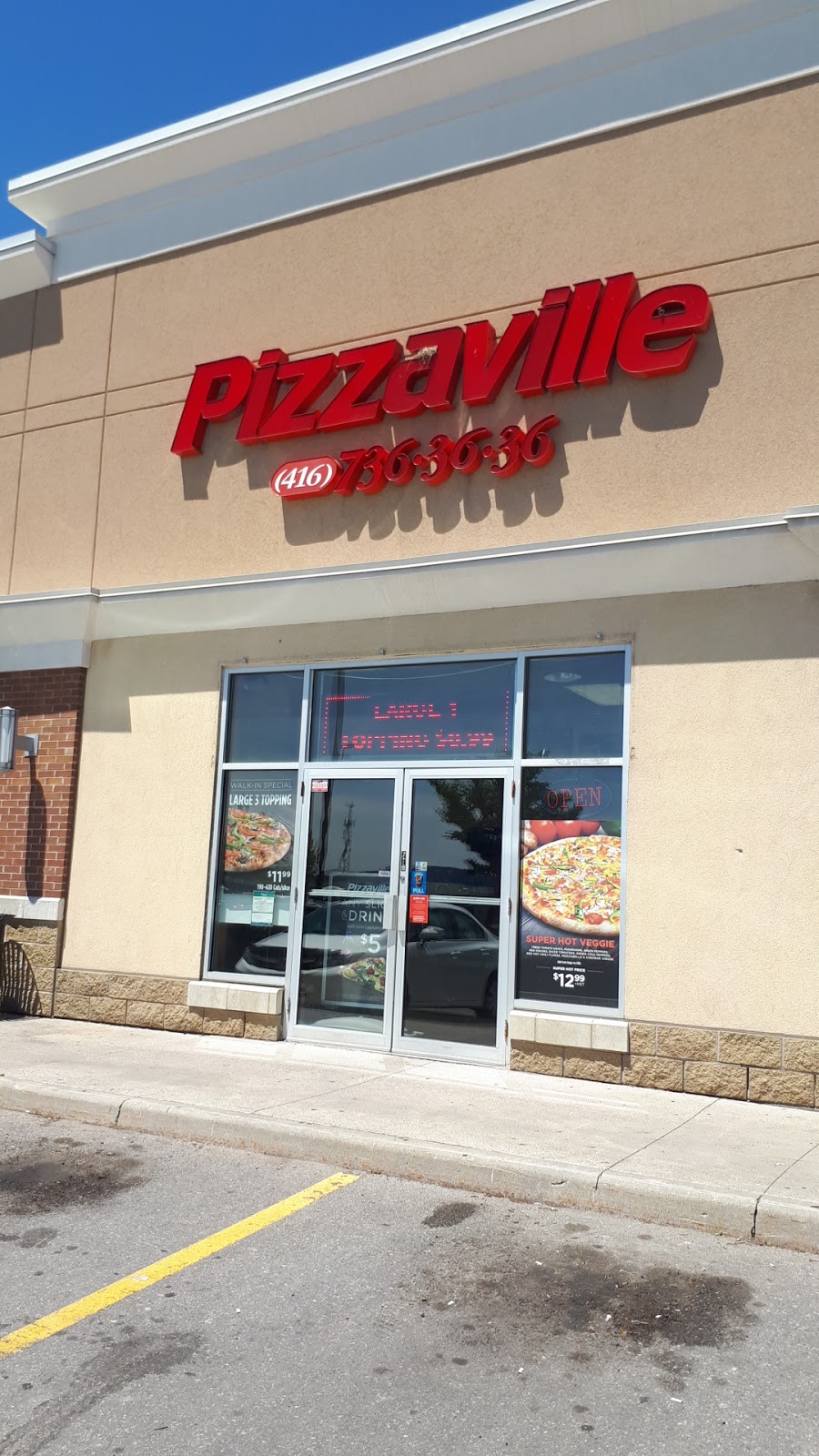 Pizzaville | 9980 Airport Rd #4, Brampton, ON L6S 0C5, Canada | Phone: (416) 736-3636