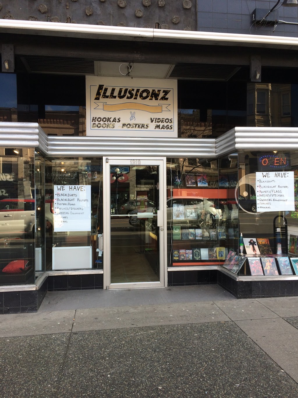 Illusionz Bazaar Co Ltd | 1319 Douglas St, Victoria, BC V8W 2E9, Canada | Phone: (250) 383-4490
