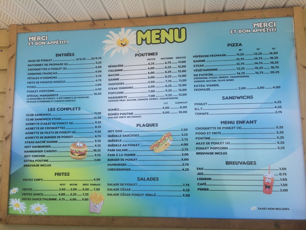 Marguerite La Frite | 138 Rue Saint-Joseph N, Rivière-Bleue, QC G0L 2B0, Canada | Phone: (418) 893-7074