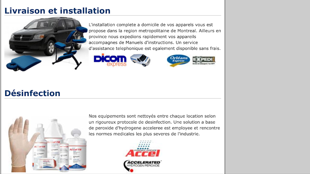 Equipements Therapeutik | 1420 Rue Hocquart, Saint-Bruno-de-Montarville, QC J3V 6E1, Canada | Phone: (514) 999-5334