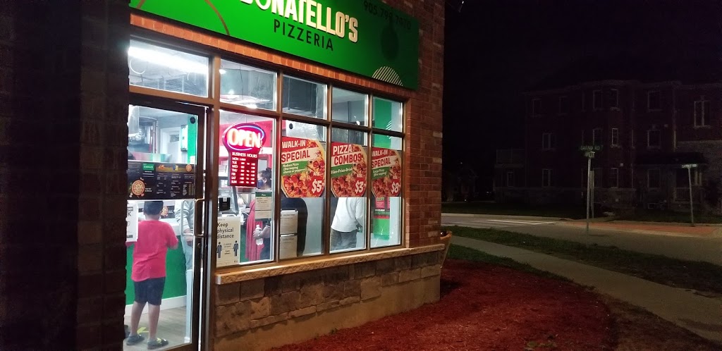DONATELLOS PIZZERIA | 152 Inspire Blvd unit 2, Brampton, ON L6R 3X7, Canada | Phone: (905) 799-7070