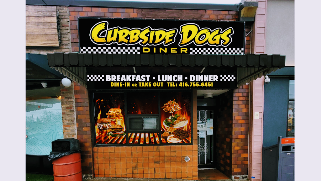 CurbsideDogs Diner | restaurant | 629 Pharmacy Ave, Scarborough, ON M1L 3H3, Canada | 4167556451 OR +1 416-755-6451