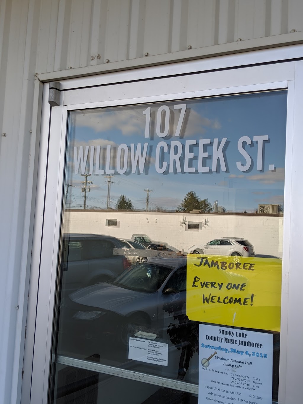 Ukrainian National Hall | 107 Willow Creek St, Smoky Lake, AB T0A 3C0, Canada | Phone: (780) 656-3050