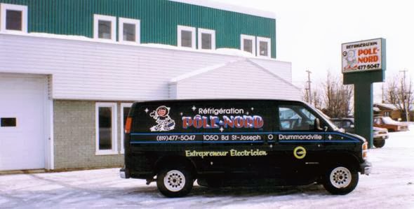 Réfrigération Pôle-Nord | 1050 Boulevard Saint-Joseph O, Drummondville, QC J2E 1M3, Canada | Phone: (819) 477-5047