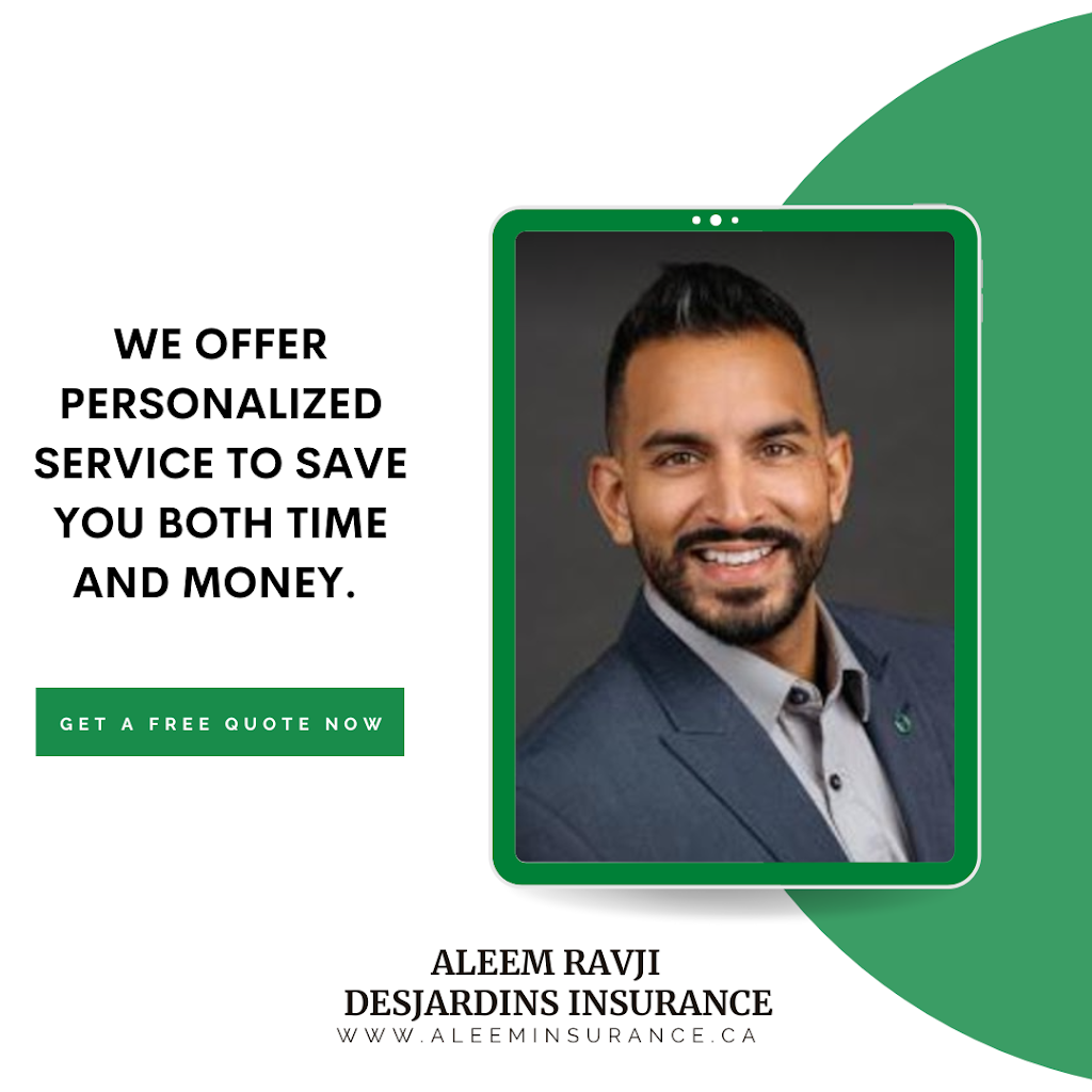Aleem Ravji Desjardins Insurance Agent | 301 Bryne Dr #1, Barrie, ON L4N 8V4, Canada | Phone: (705) 728-4464