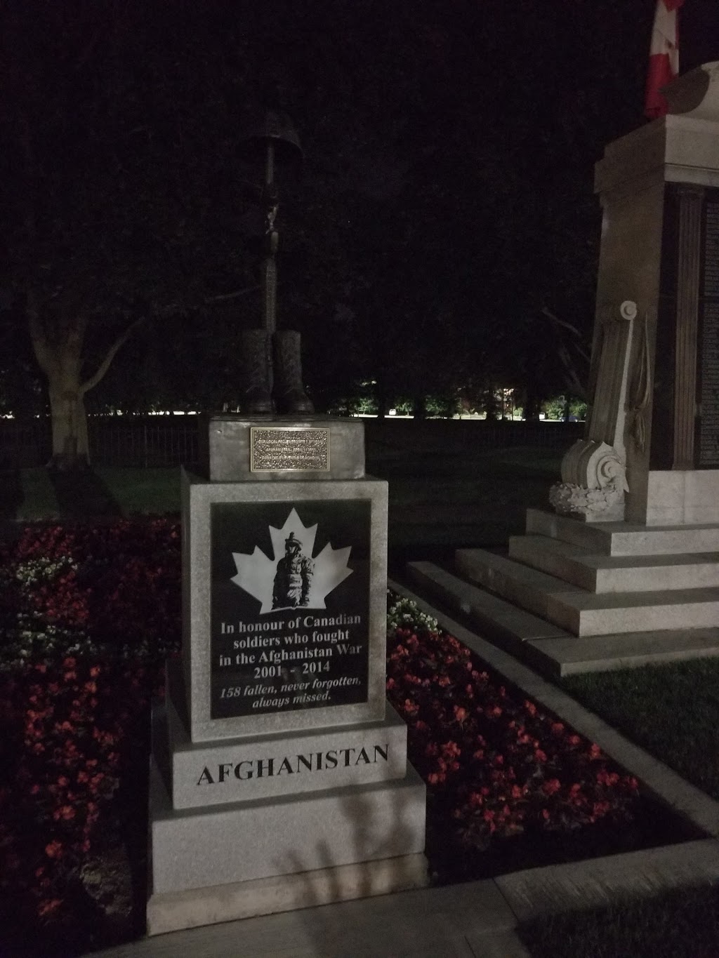 Afghanistan War Memorial Statue City Of Woodstock | 393-443 Buller St, Woodstock, ON N4S, Canada