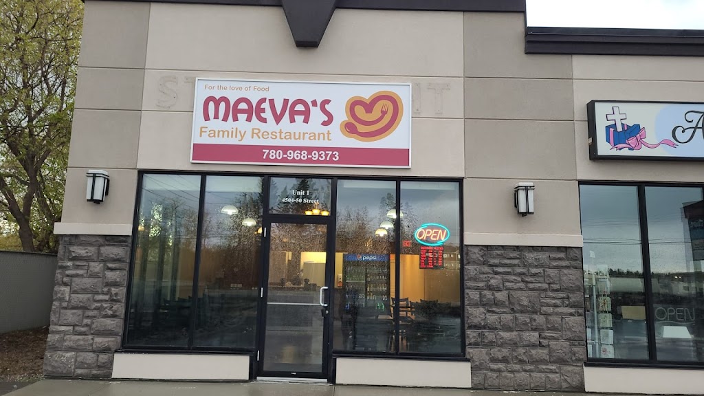 Maeva’s Family Restaurant | restaurant | 4504 50 St, Stony Plain, AB T7Z 1L5, Canada | 7809689373 OR +1 780-968-9373