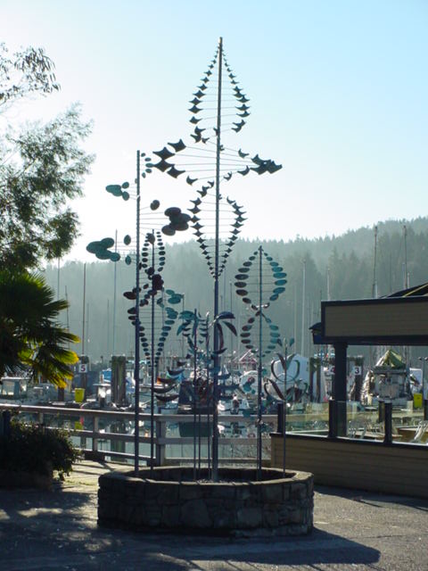 Wind Sculptures by Lyman Whitaker | Steffich Fine Art | 115 Fulford-Ganges Rd #3103, Salt Spring Island, BC V8K 2T9, Canada | Phone: (250) 537-8448
