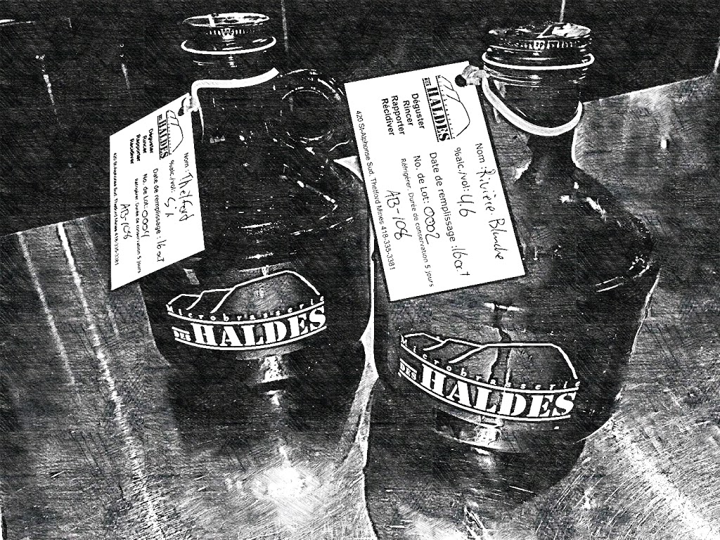 Microbrasserie des Haldes | 420 Rue Saint Alphonse-Sud, Thetford Mines, QC G6G 3V8, Canada | Phone: (418) 335-3381