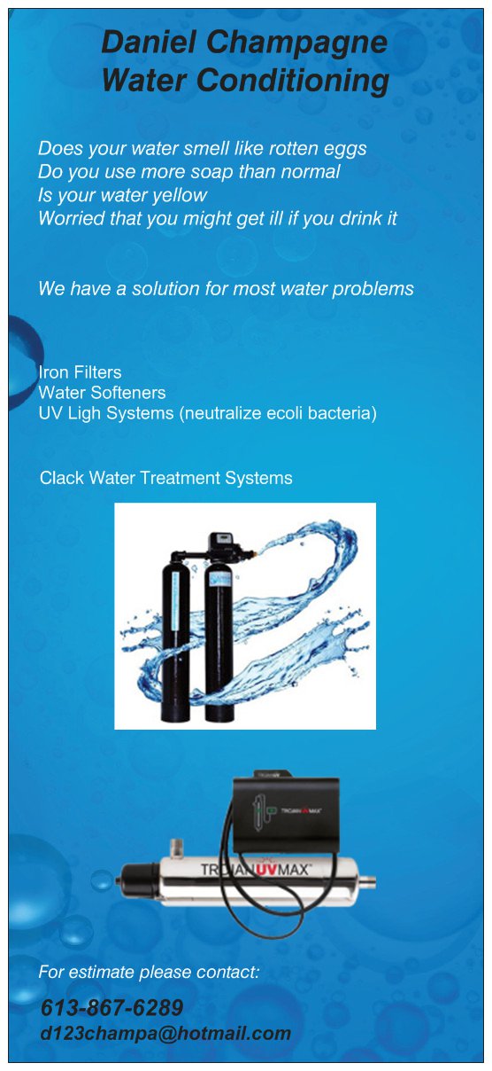 DC Plumbing Repair & Water Conditioning | 1111 Des Cerisiers St, Rockland, ON K4K 1K9, Canada | Phone: (613) 867-6289