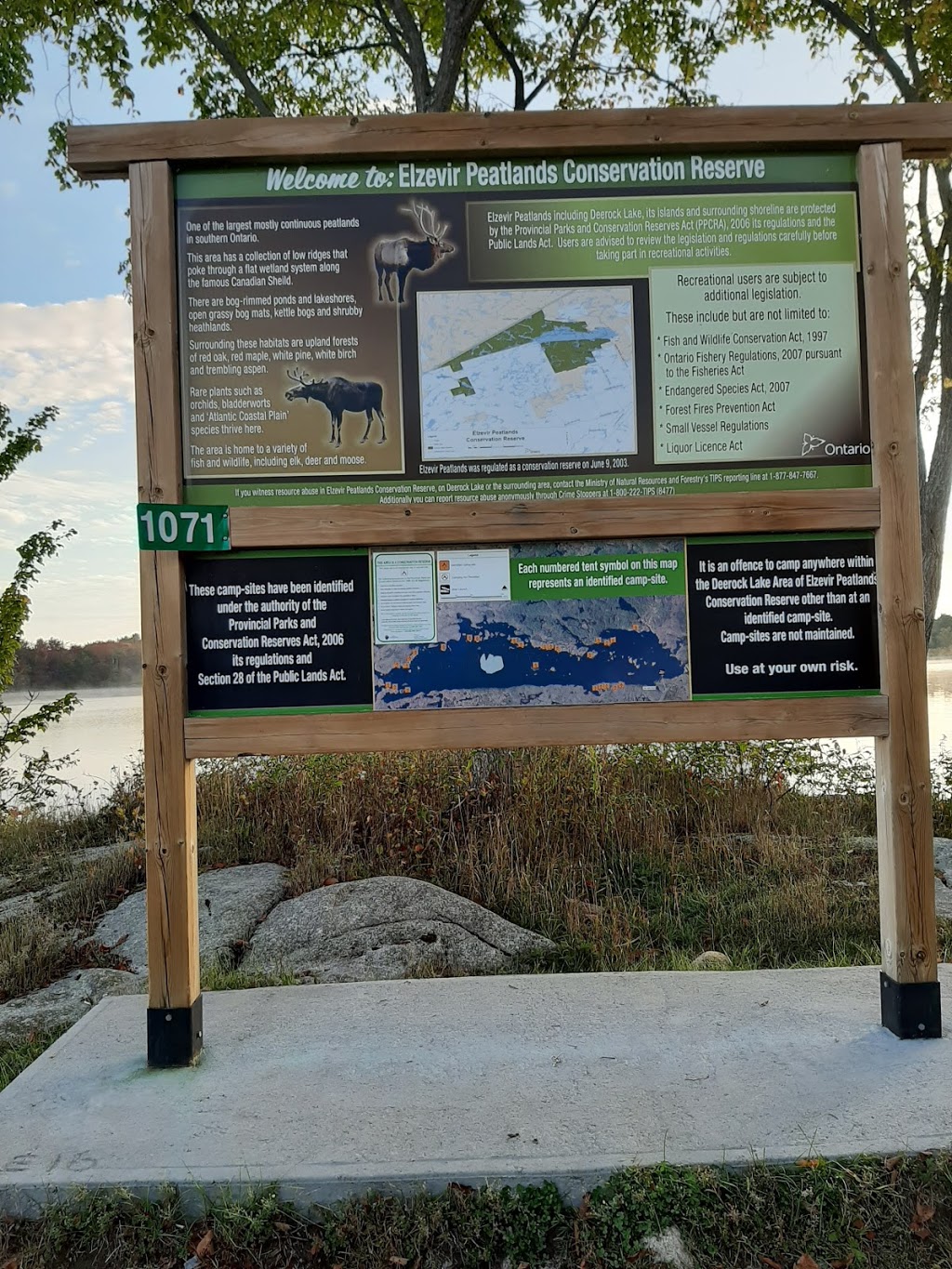 Deerock Lake Conservation Area | 390 Deer Rock Lake Rd, Flinton, ON K0H 1P0, Canada | Phone: (613) 968-3434
