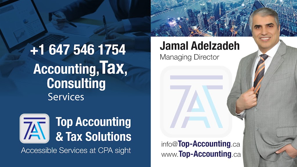Top Accounting & Tax Solutions Inc. | 16610 Bayview Ave #201, Newmarket, ON L3X 1X3, Canada | Phone: (647) 546-1754
