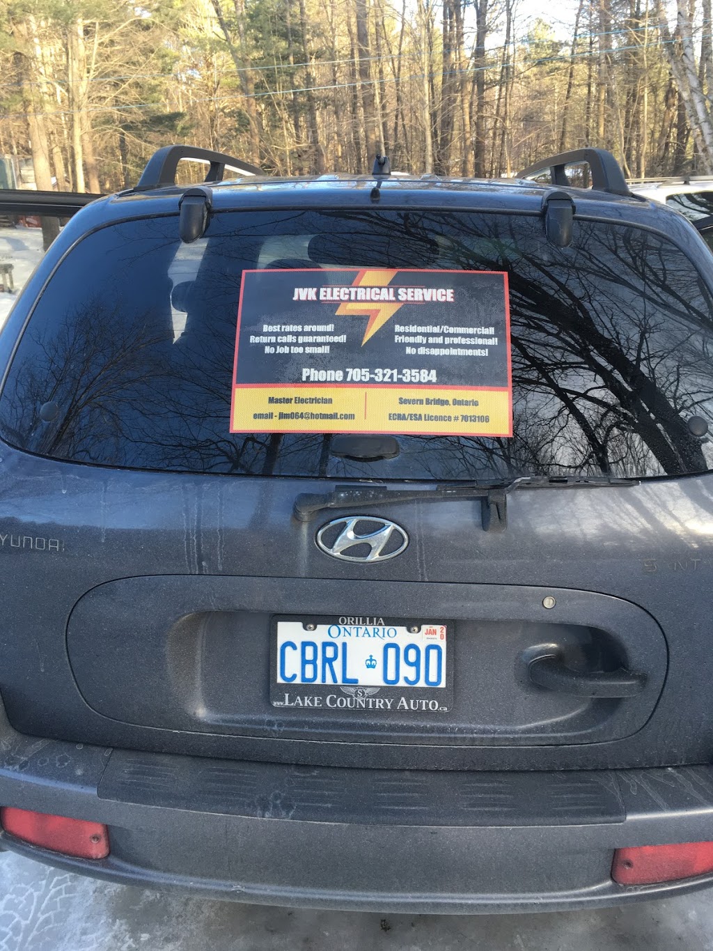 JVK ELECTRICAL SERVICE | 1060 4 Seasons Rd, Severn Bridge, ON P0E 1N0, Canada | Phone: (705) 321-3584