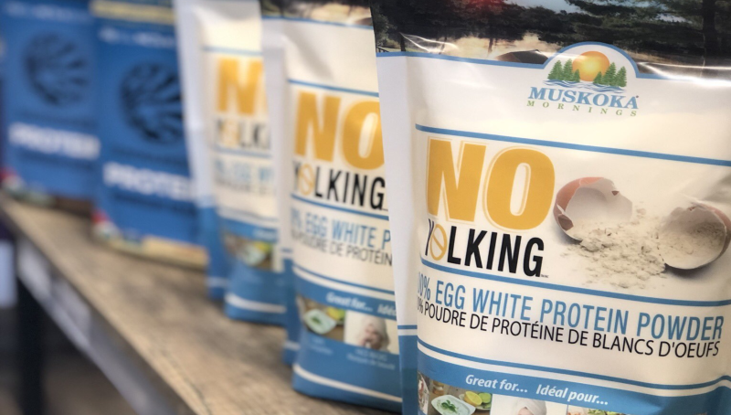 Muskoka Mornings - No Yolking egg white protein powder | 77 Tamarack Trail, Bracebridge, ON P1L 1Z1, Canada | Phone: (800) 393-2165