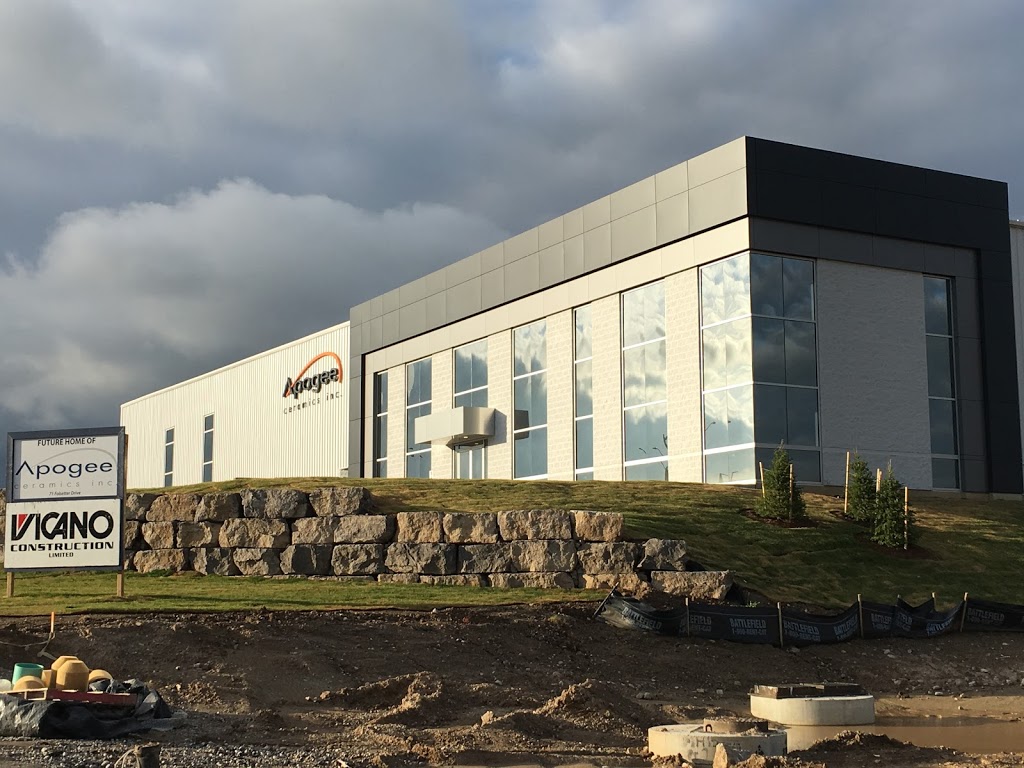 Apogee Ceramics Inc. | 71 Folsetter Dr, Brant, ON N0E, Canada | Phone: (519) 442-3636