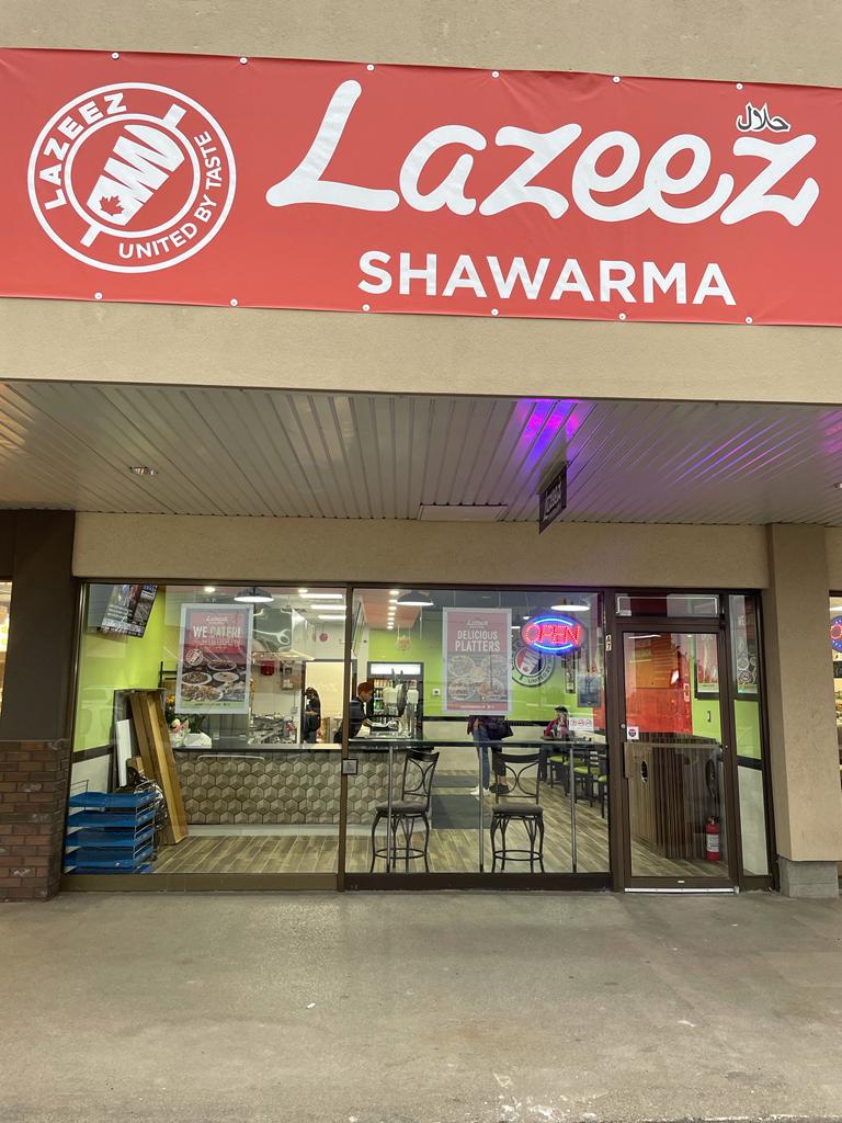 Lazeez Shawarma | restaurant | 210 Glendale Ave, St. Catharines, ON L2T 3Y6, Canada | 9056877420 OR +1 905-687-7420