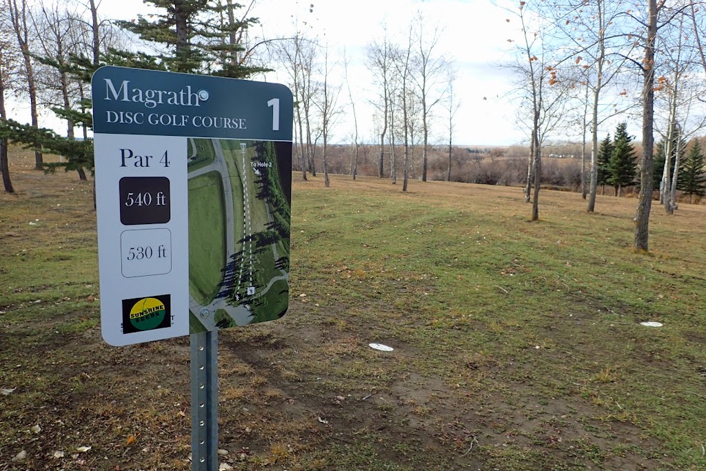 J.A. Spencer Memorial Irrigation Park & Disc Golf Course | Magrath, AB T0K 1J0, Canada | Phone: (403) 758-3212