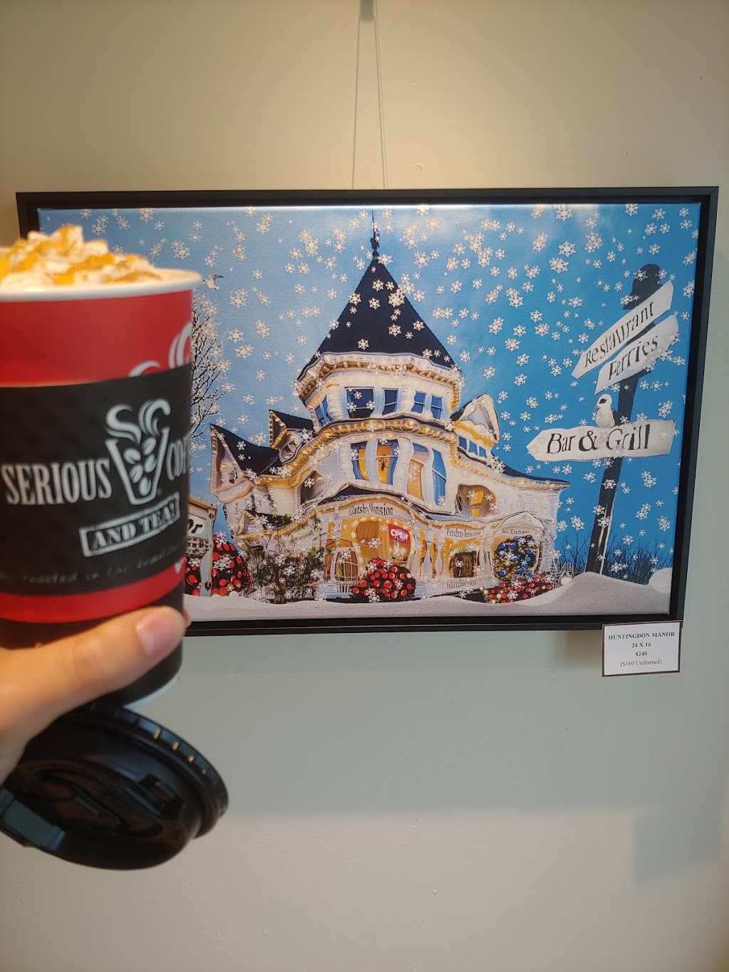 Serious Coffee | Naden St, Victoria, BC V9A, Canada | Phone: (250) 590-1433
