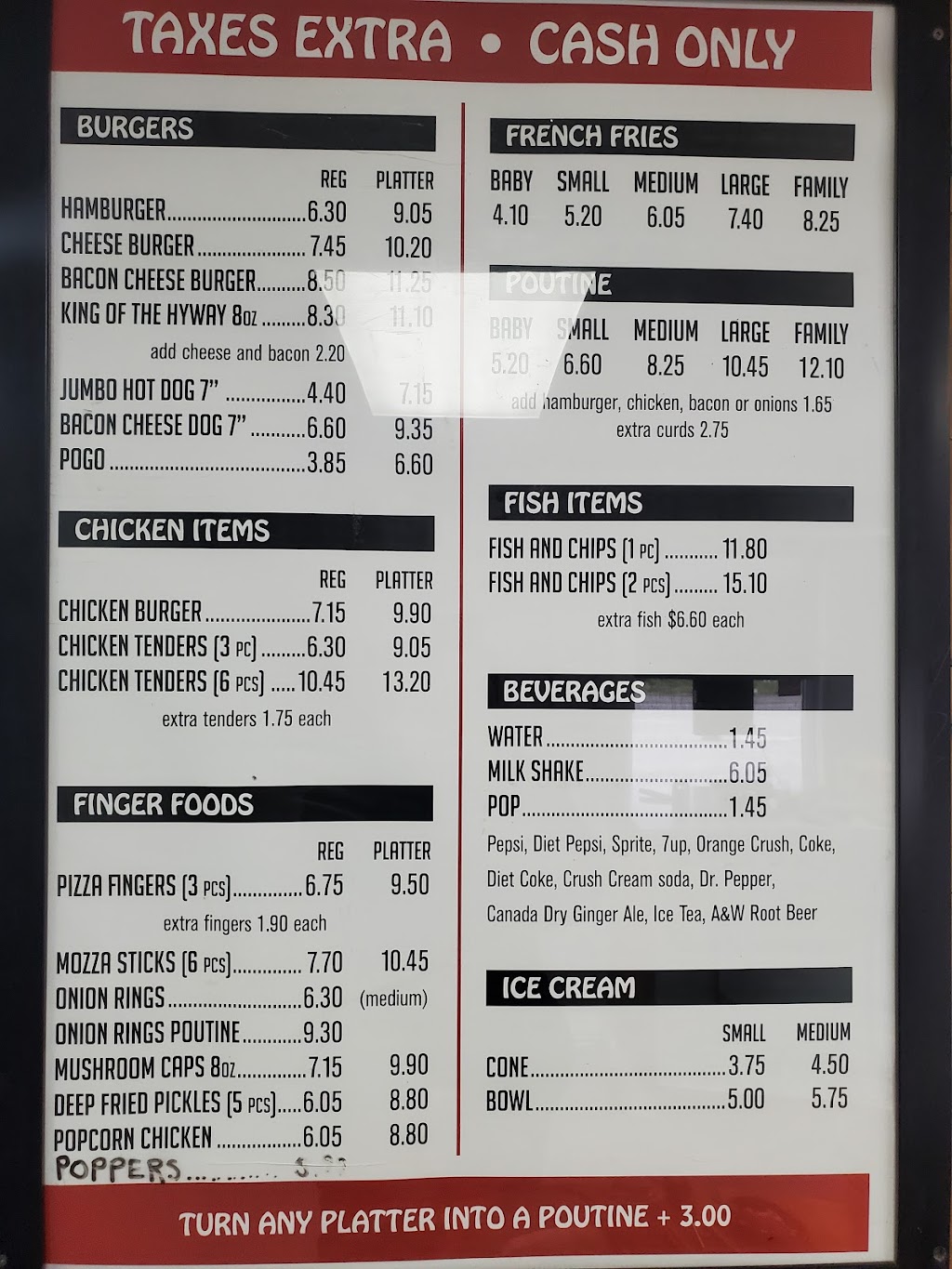 Choppers chipstand and grocery store | 34 Main St, Latchford, ON P0J 1N0, Canada | Phone: (705) 679-3085