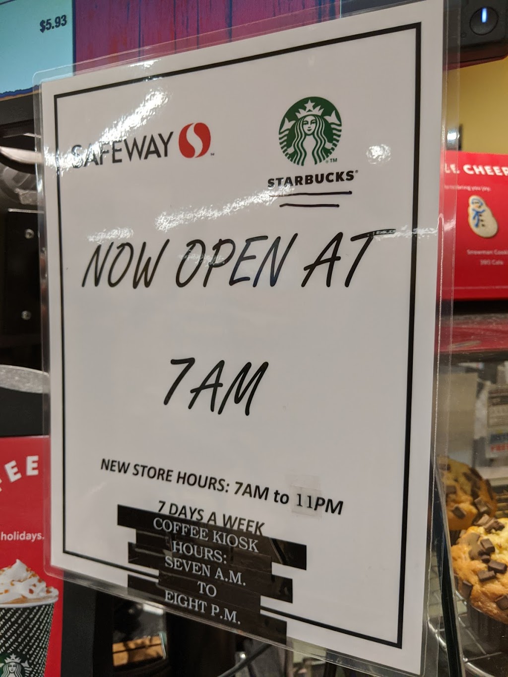 Starbucks | Safeway Grocery Store, 1632 14 Ave NW #1846, Calgary, AB T2N 1M7, Canada | Phone: (403) 210-0002