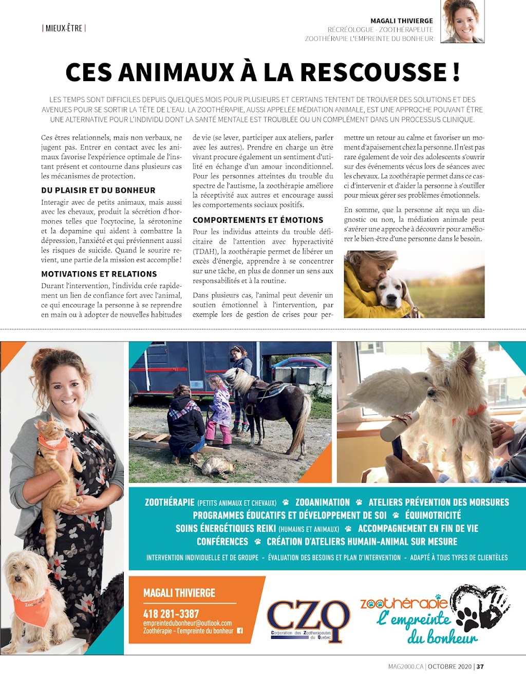 Centre Lempreinte du bonheur - Zoothérapie/équimotricité | 1015 QC-271, Saint-Pierre-de-Broughton, QC G0N 1T0, Canada | Phone: (418) 281-3387
