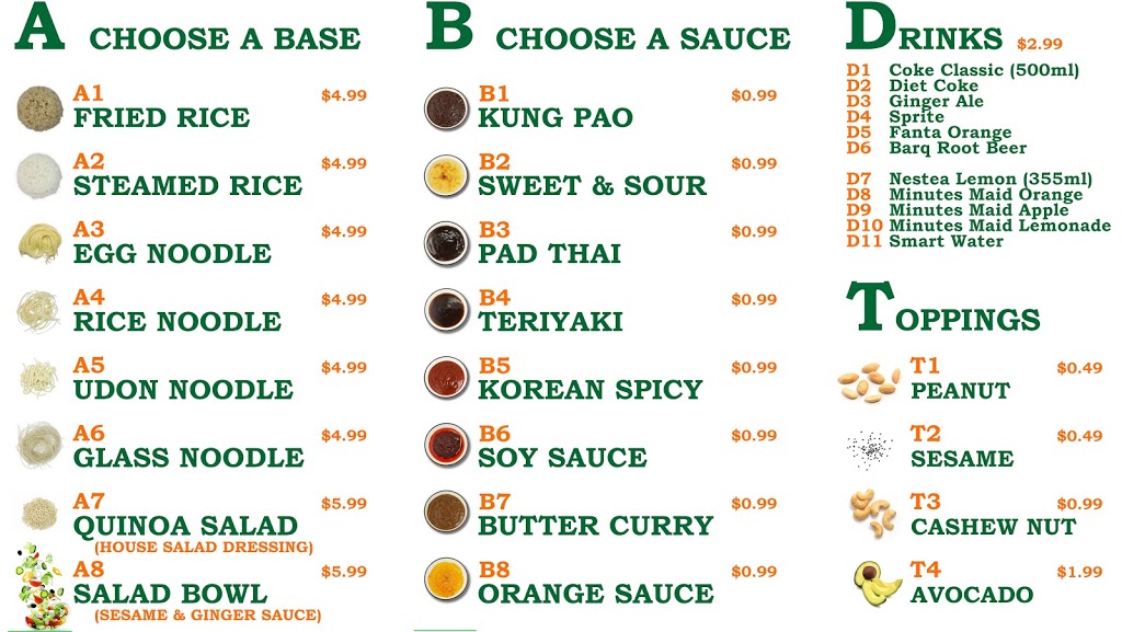 Light Wok Express | 3051 Walkers Line, Burlington, ON L7M 0W3, Canada | Phone: (289) 313-0523