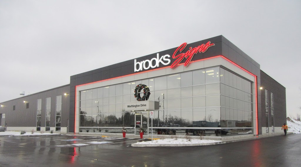 Brooks Signs | point of interest | 5 Worthington Dr, Brantford, ON N3S 0H4, Canada | 5197536106 OR +1 519-753-6106