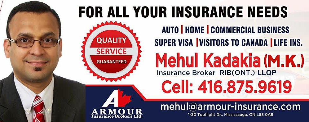 Insurance Broker M.K. | 30 Topflight Dr #1, Mississauga, ON L5S 0A8, Canada | Phone: (416) 875-9619