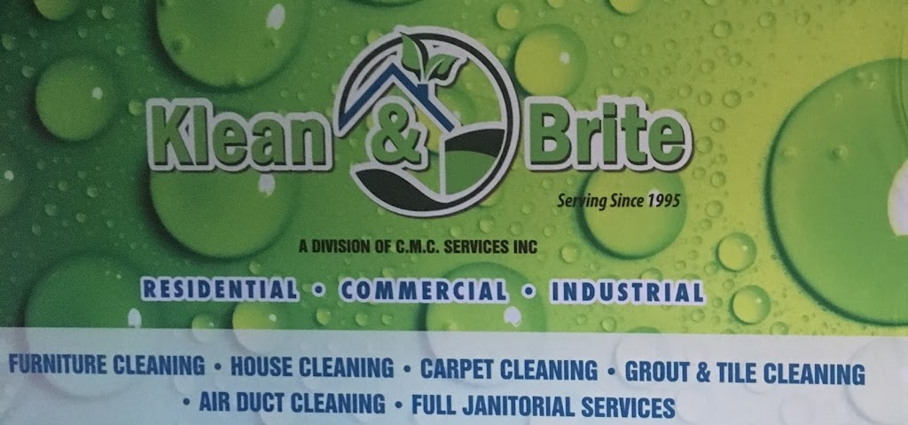 Klean & Brite | 5756 Brigden Rd, Sarnia, ON N7T 7H2, Canada | Phone: (519) 344-3296