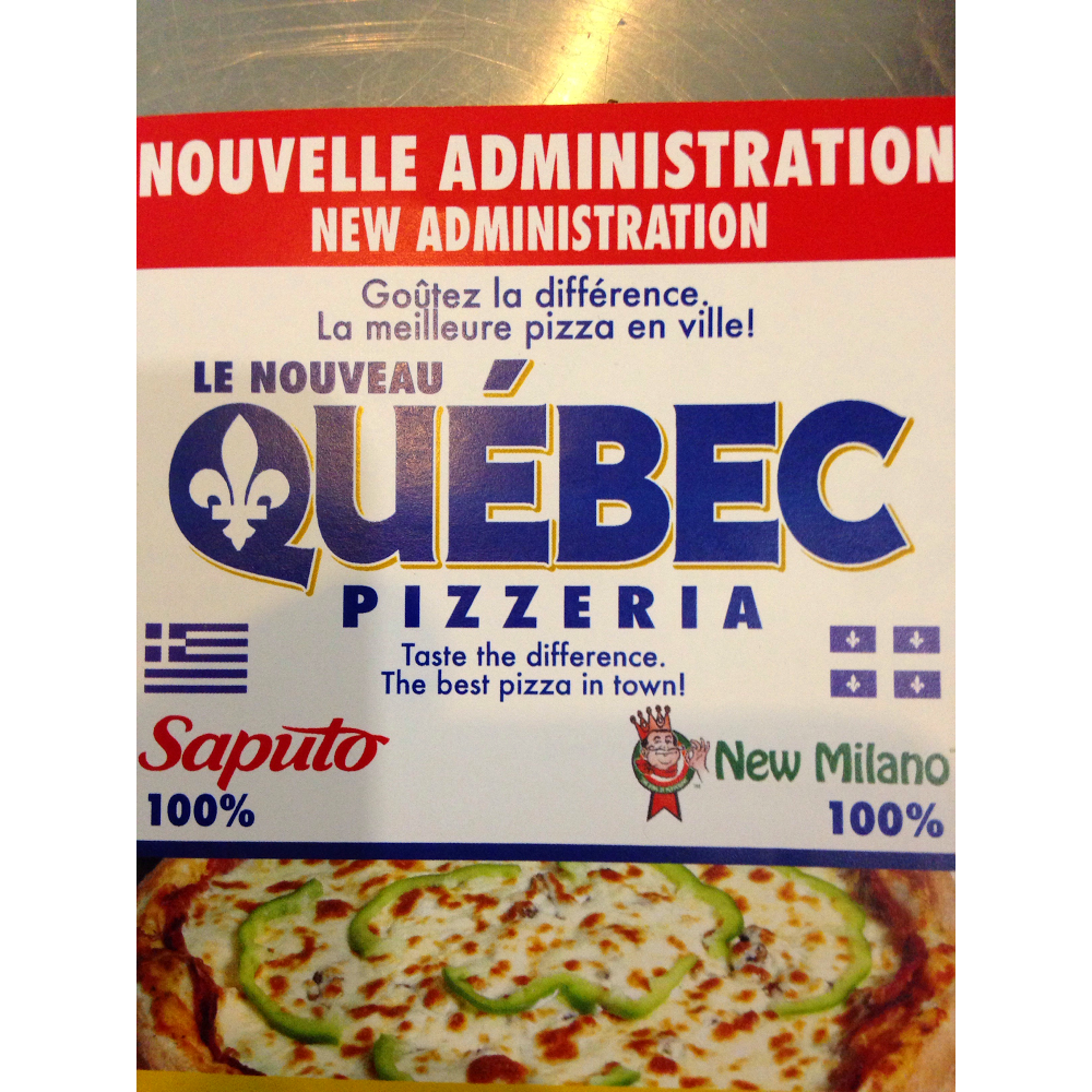 Quebec Pizzeria | 550 Rue Fridolin, Laval, QC H7P 4A7, Canada | Phone: (450) 622-6464