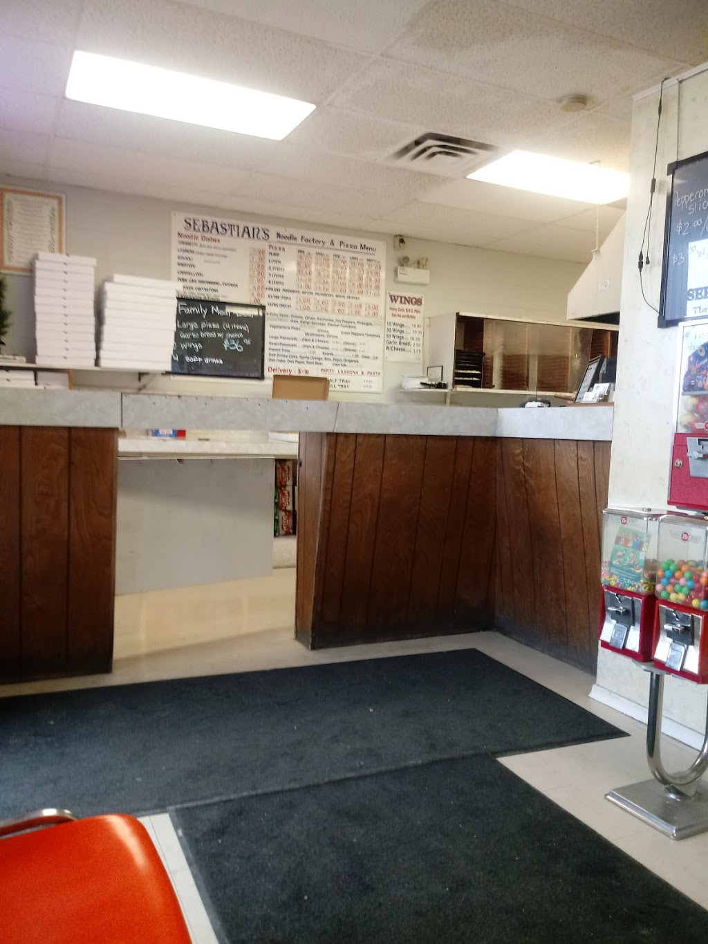 Sebastians Pizza & Noodle Factory | 323 Norwich Ave, Woodstock, ON N4S 3W1, Canada | Phone: (519) 539-5664