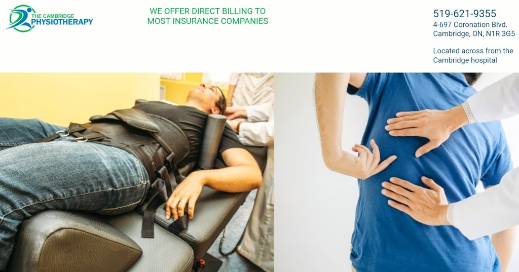 The Cambridge Physiotherapy | 4-697 Coronation Blvd, Cambridge, ON N1R 3G5, Canada | Phone: (519) 621-9355